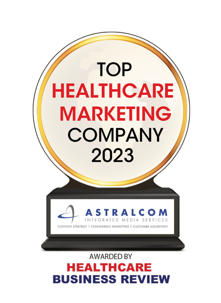 ASTRALCOM Healthcare Marketing Award Logo